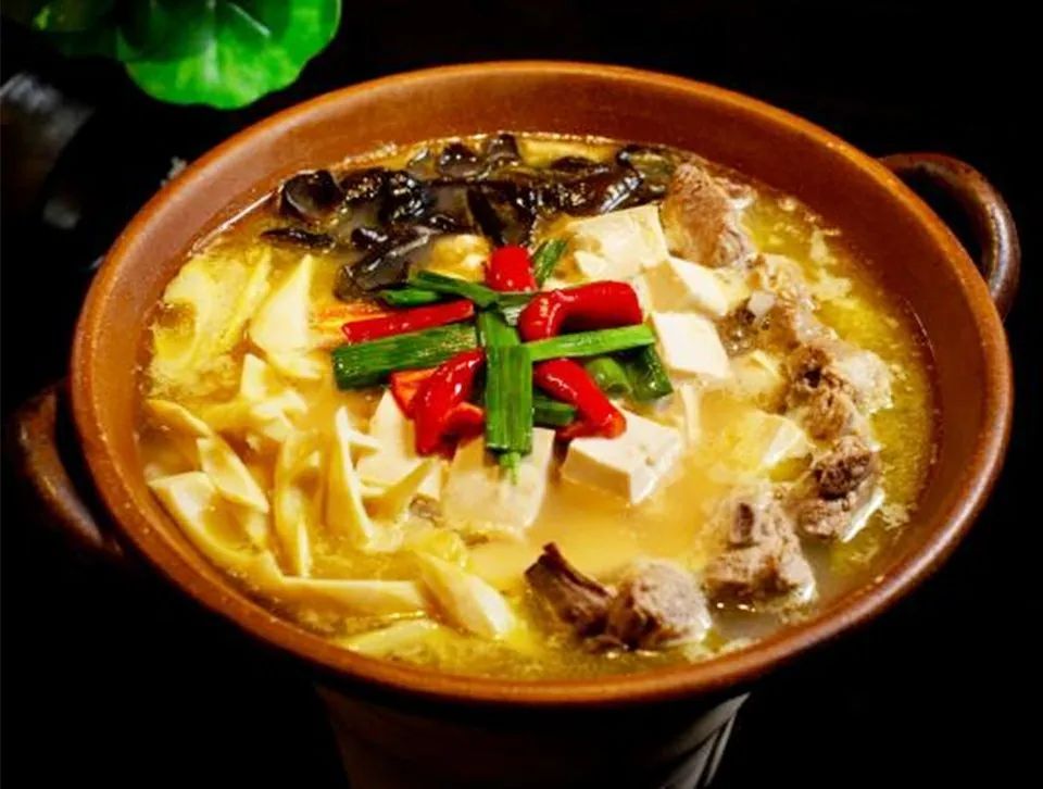 春笋咸排笃豆腐